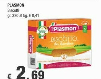 Crai Plasmon Biscotti offerta