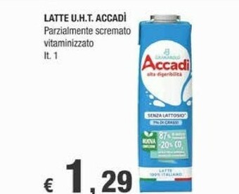 Crai Accadì Latte Granarolo offerta