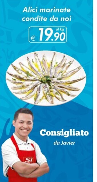 Alici marinate condite da noi