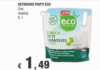 Crai Detersivo piatti offerta