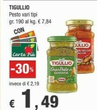 Crai Tigullio Pesto offerta