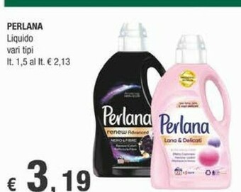 Crai Perlana Detersivo lavatrice offerta
