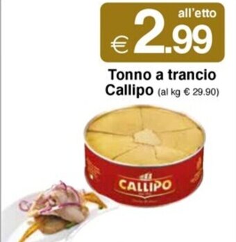 Tonno a trancio Callipo