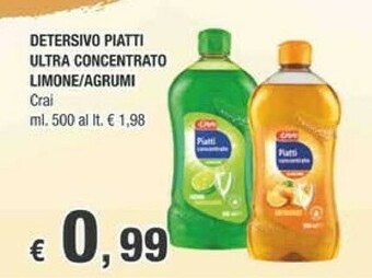 Crai Detersivo piatti offerta