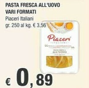 Crai Pasta all'uovo offerta