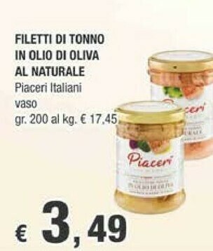 Crai Tonno offerta