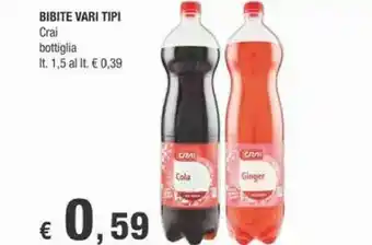Crai Crai - Cola Classica 1500 G(ml) offerta