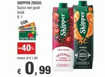 Crai Zuegg ACE Skipper 1000 G(ml) offerta