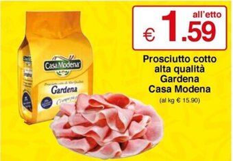 Sì con te Prosciutto cotto alta qualità Gardena Casa Modena offerta