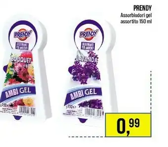Caddy's Prendy Assorblodori Gel Assortito 150 Ml offerta