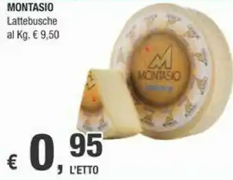 Lattebusche Montasio