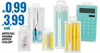 Eurospin Articoli Osama Office Color offerta
