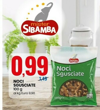 Eurospin Mister Sibamba - Noci Sgusciate offerta