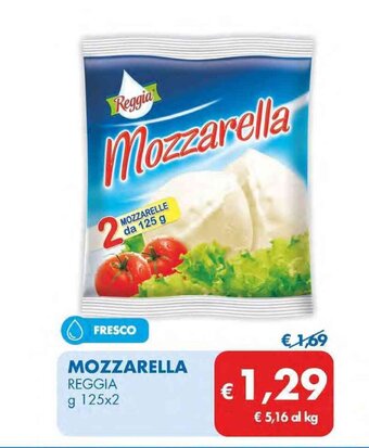 MD Discount MOZZARELLA REGGIA g 125x2 offerta