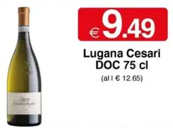 Sì con te Lugana Cesari DOC 75 cl offerta