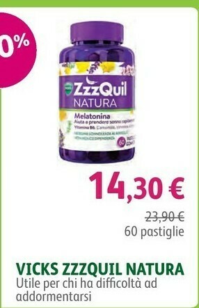Lloyds Farmacia Vicks Zzzquil Natura offerta