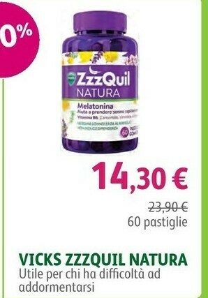 Vicks Zzzquil Natura Utile Per Chi Ha Difficoltà Ad Addormentarsi