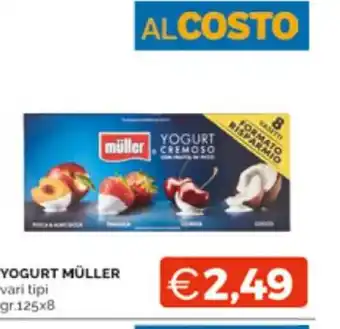 YOGURT MÜLLER vari tipi gr.125x8