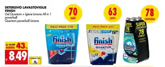 Tigros DETERSIVO LAVASTOVIGLIE FINISH offerta
