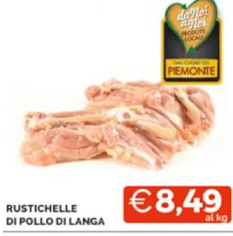 Mercatò RUSTICHELLE DI POLLO DI LANGA offerta