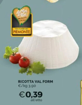 Mercatò RICOTTA VAL FORM offerta