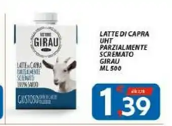 Vivo Supermercati Girau Latte Di Capra UHT Parzialmente Scremato offerta