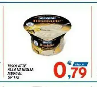 Mevgal Risolatte Alla Vaniglia 175 G(ml)