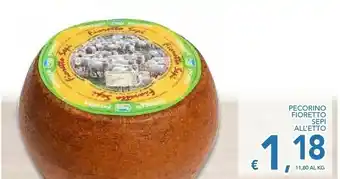 Vivo Supermercati Fioretto Pecorino offerta