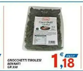 Bennati Gnocchetti Tirolesi 350 G