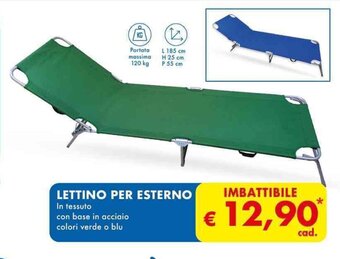 MD Discount LETTINO PER ESTERNO offerta