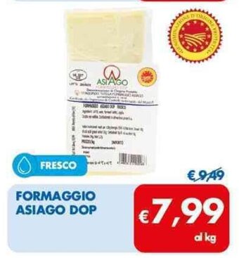 MD Discount FORMAGGIO ASIAGO DOP offerta