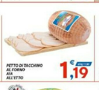 Vivo Supermercati Aia Petto Di Tacchino Al Forno offerta