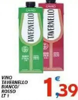 Vivo Supermercati Tavernello Vino Bianco 1000 G(ml) offerta