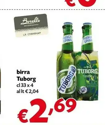 Tuborg Birra 330 G(ml)