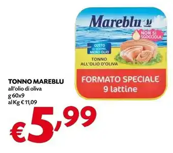Borello Supermercati Mareblu - Tonno All'Olio Di Oliva offerta