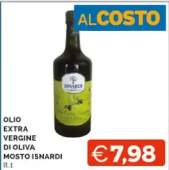 Mercatò OLIO EXTRA VERGINE DI OLIVA MOSTO ISNARDI 1 Lt. offerta