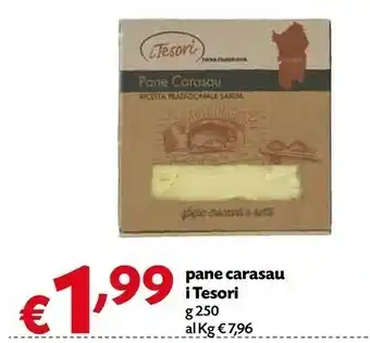 Borello Supermercati I Tesori Pane Carasau 250 G offerta