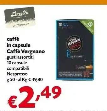Caffè vergnano Caffe In Capsule Espresso