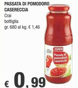 Crai Crai Passata Di Pomodoro Casereccia offerta