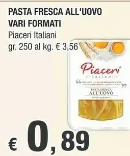 Crai Piaceri Italiani Pasta Fresca All'uovo offerta