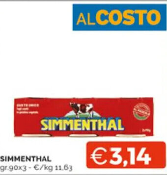 Mercatò SIMMENTHAL gr.90x3 offerta