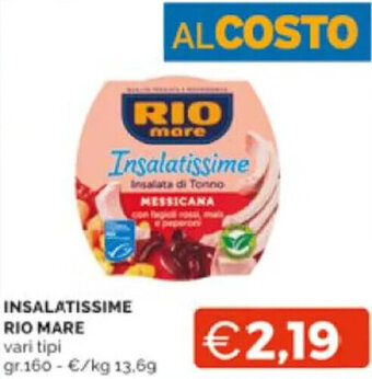 INSALATISSIME RIO MARE vari tipi gr.160