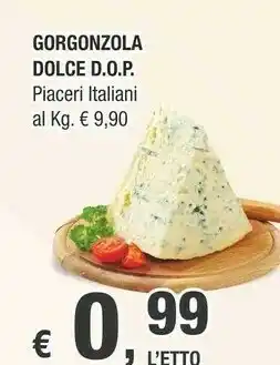 Crai Piaceri Italiani Gorgonzola Dolce Dop offerta