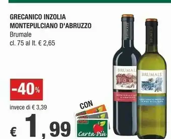 Brumale Grecanico Inzolia Montepulciano D'abruzzo