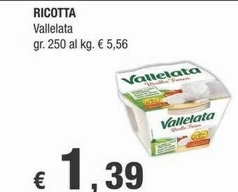Crai Vallelata Ricotta offerta