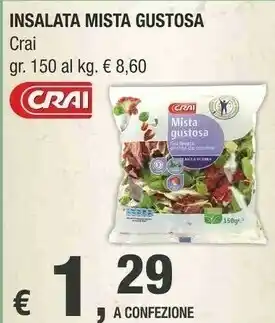 Crai Crai Insalata Mista Gustosa offerta
