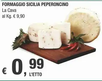 Crai La Cava Formaggio Sicilia Peperoncino offerta