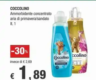 Crai Coccolino Ammorbidente Concentrato Aria Di Primavera offerta