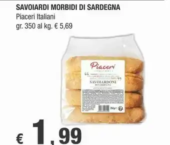 Crai Piaceri Italiani Savoiardi Morbidi Di Sardegna offerta