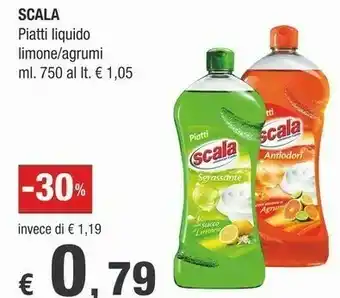 Crai Scala Piatti Liquido Limone offerta
